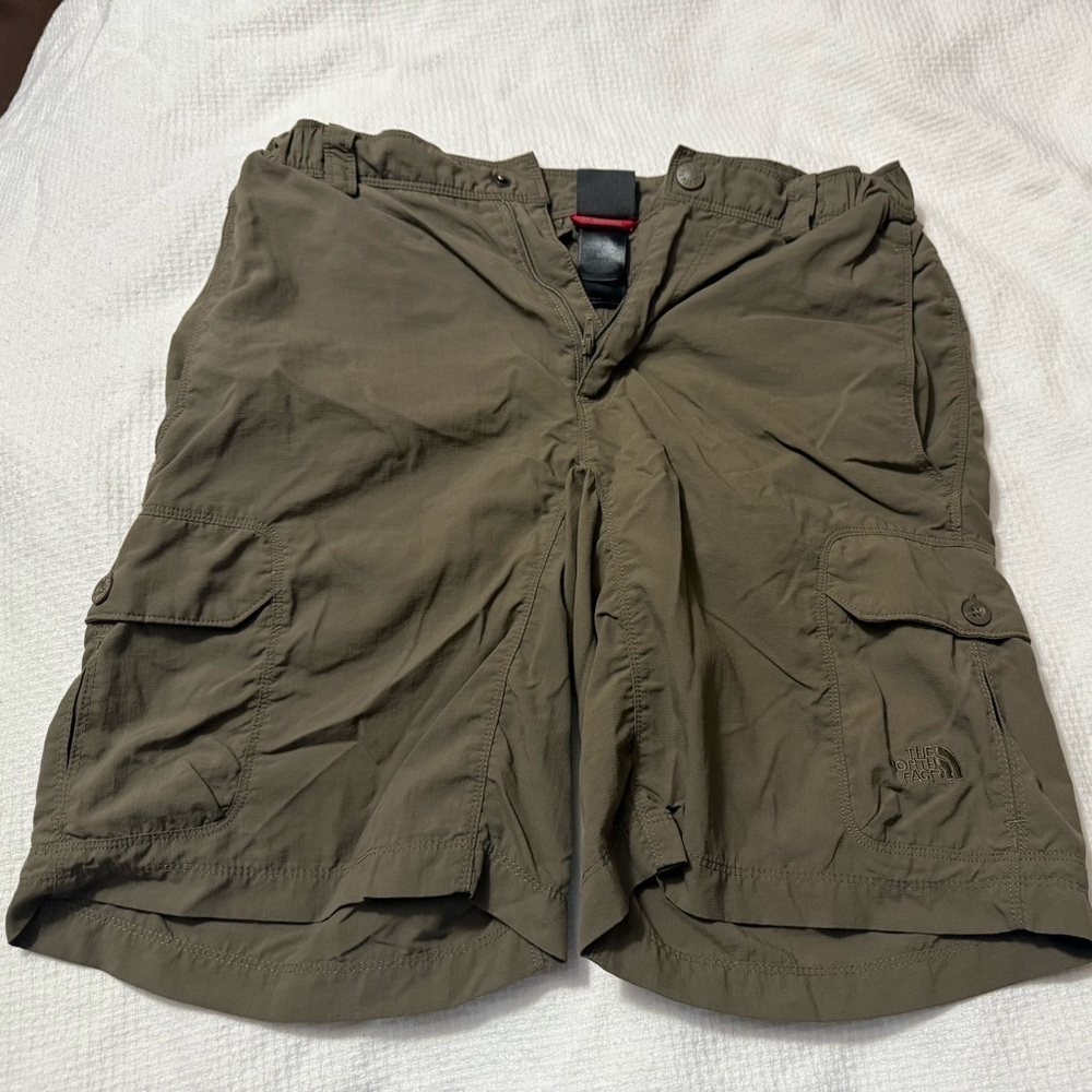 The North Face Men's olive green Cargo Shorts